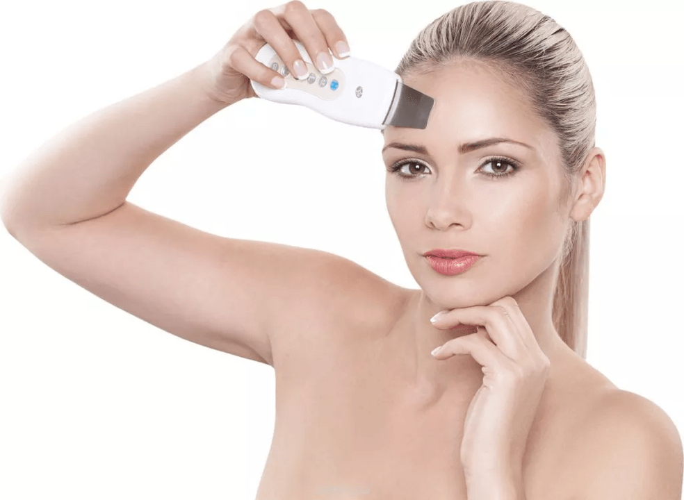 alat-alat ultrasound pikeun peremajaan kulit